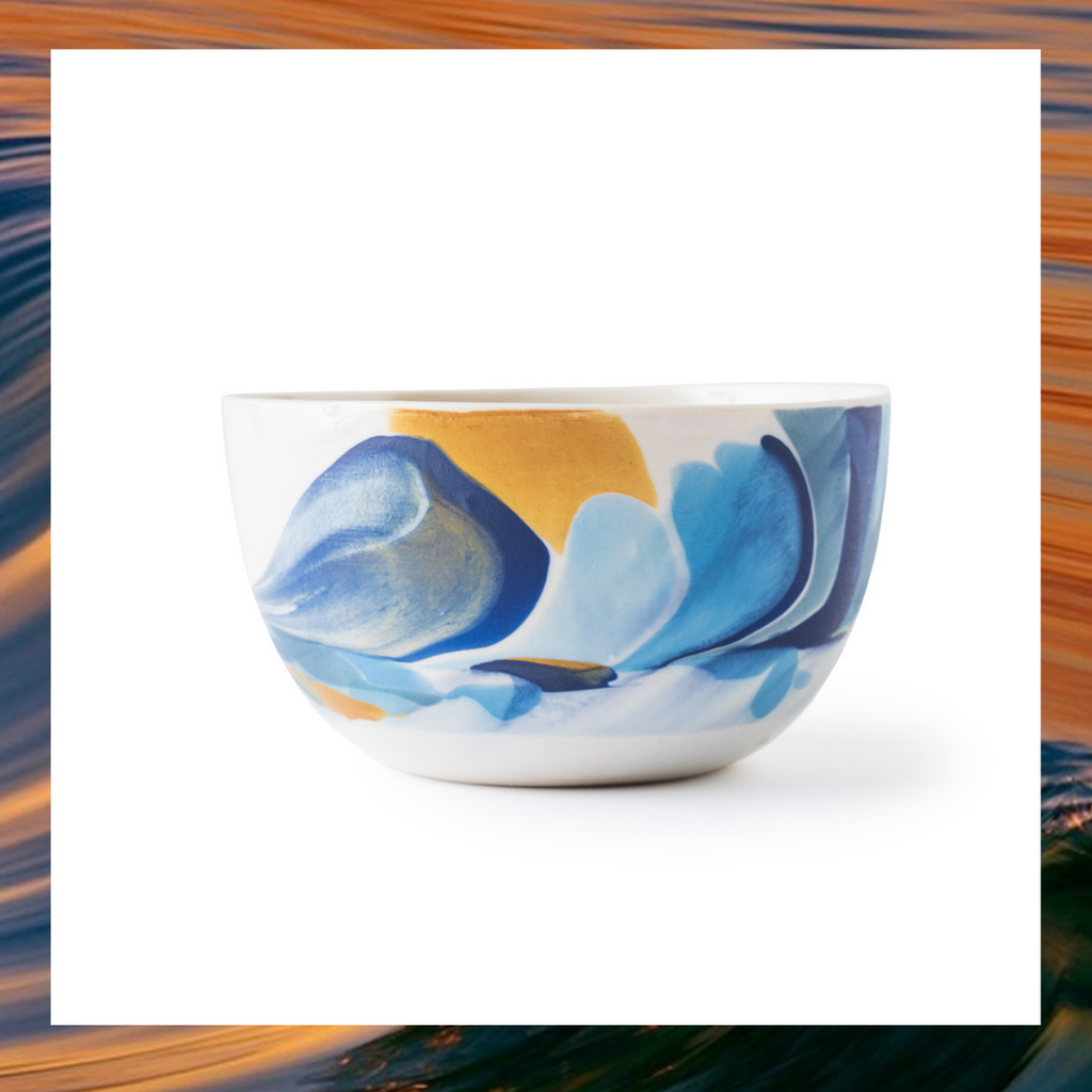 Nuovo Ceramica Wave Serisi Kase, 10 cm
