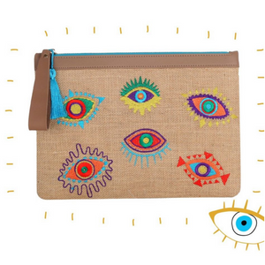 EYNA & CO. Funky Eye Clutch