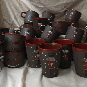 Buf Seramik Yeni Yıl Temalı Porselen Mug, 250 ml