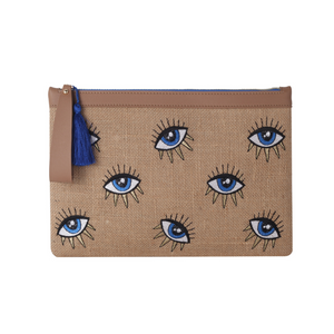 EYNA & CO. Mini Evil Eye Clutch