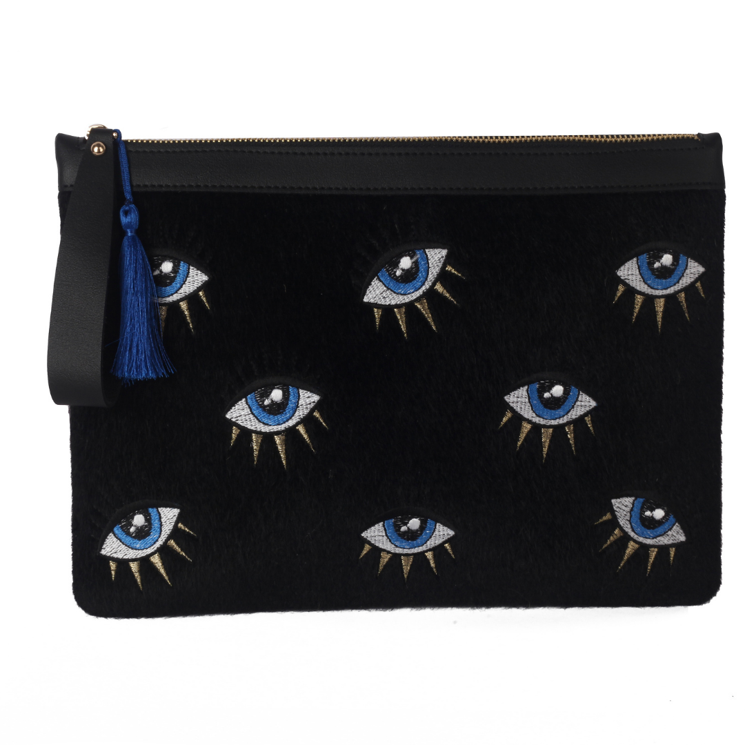 EYNA & CO. Mini Evil Eye Clutch