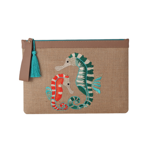 EYNA & CO. Sea Horse Clutch