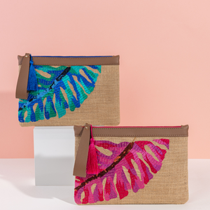 EYNA & CO. Fern Clutch