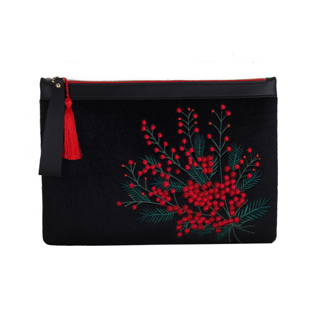 EYNA & CO. New Year Red Clutch