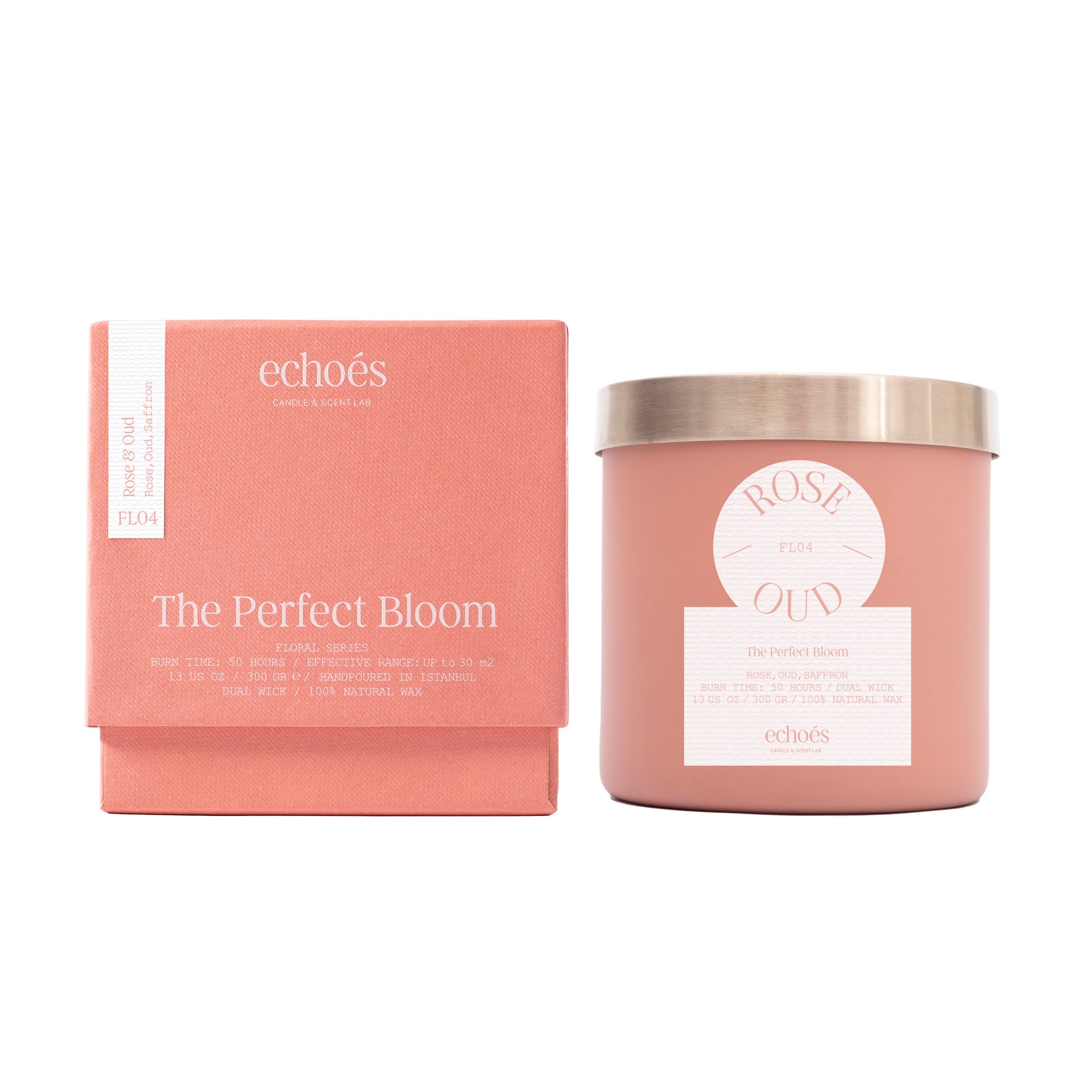 Echoes Mum - The Perfect Bloom / Rose & Oud, 150 gr & 300 gr & 600 gr