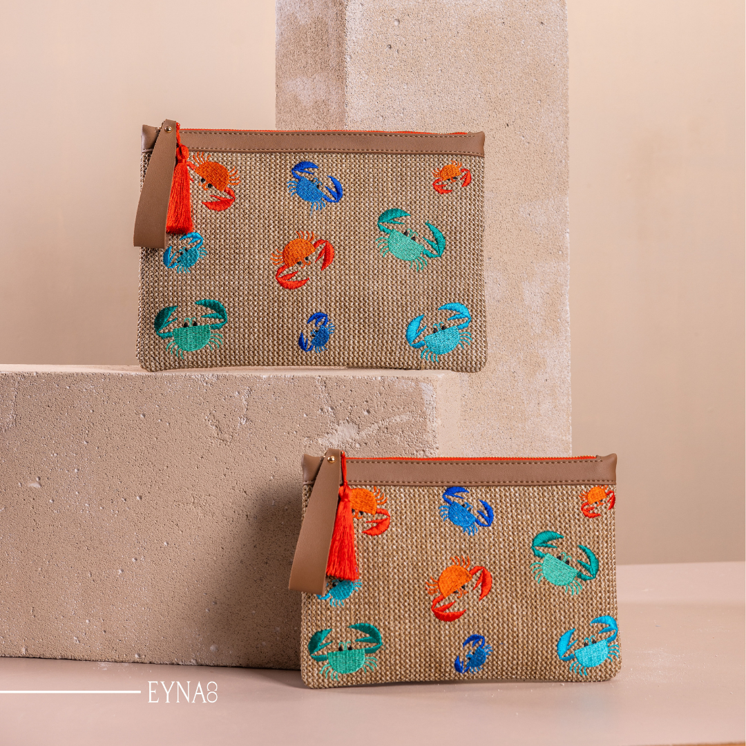 EYNA & CO. Multi Crab Clutch