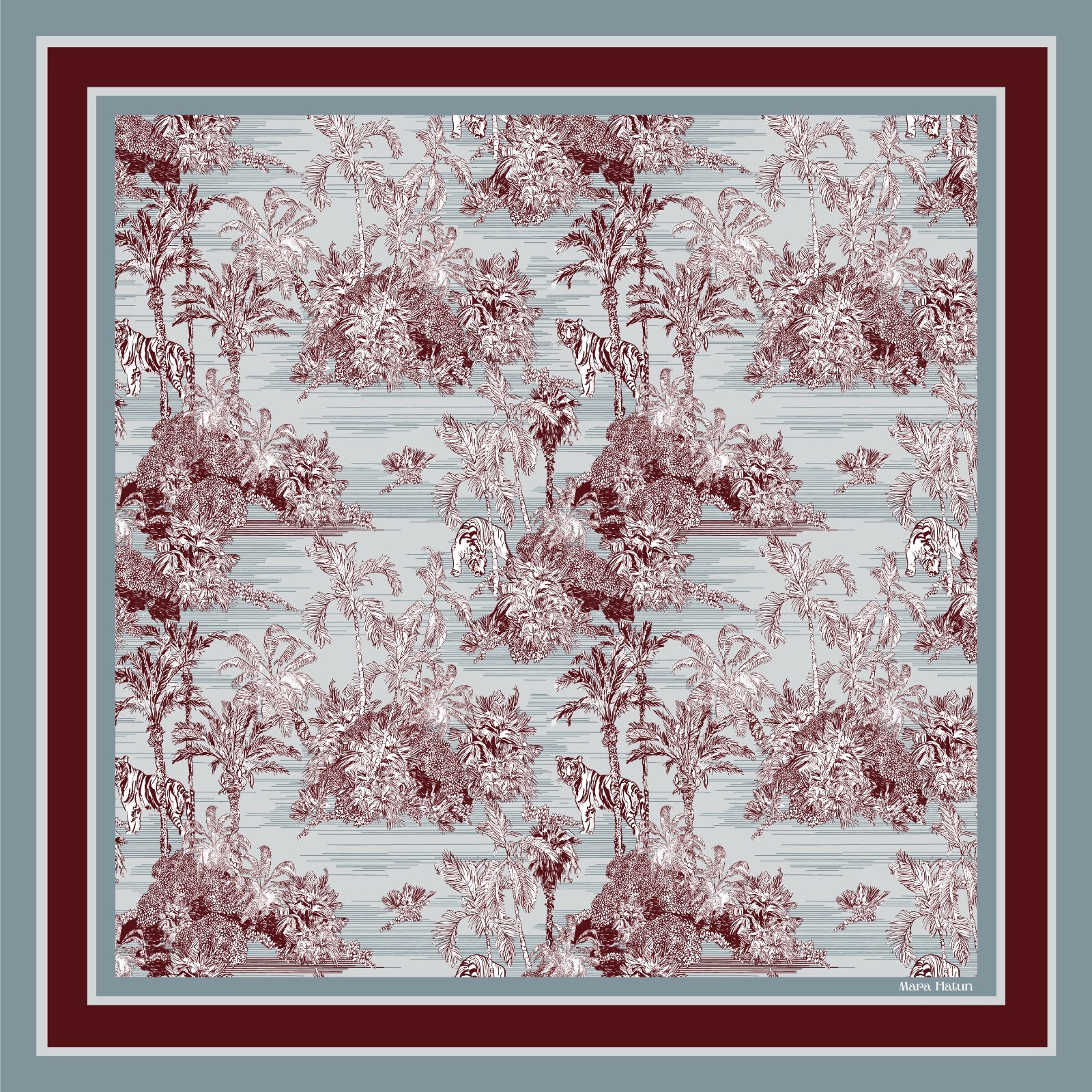 Mara Hatun - Toile De Jouy Jackie Scarf