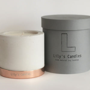 Lily's Candles - Beton Serisi Mum