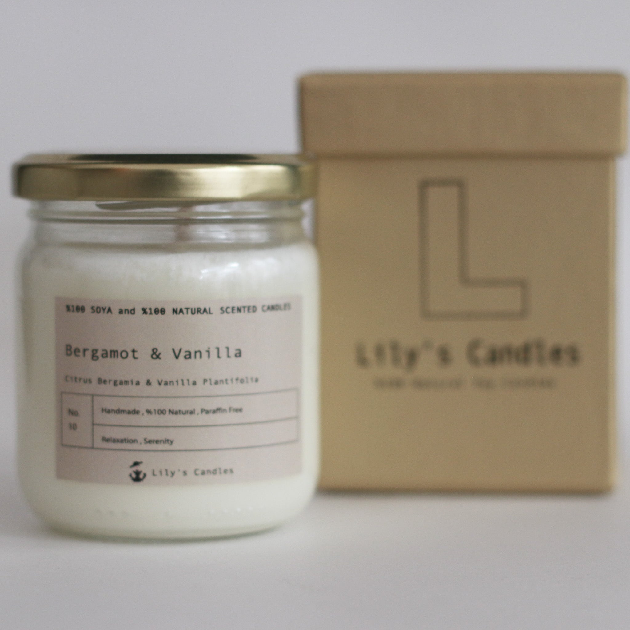 Lily's Candles - Şeffaf Cam Serisi