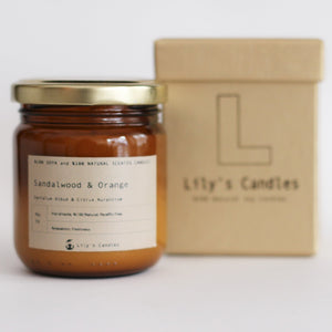 Lily's Candles, Kahverengi Cam Serisi