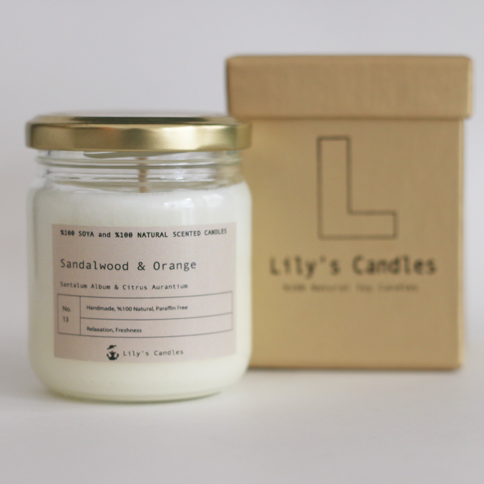 Lily's Candles - Şeffaf Cam Serisi